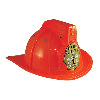 Jr. Fire Chief Helmet with Lights Child