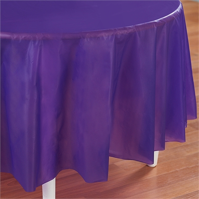 Purple Round Tablecover