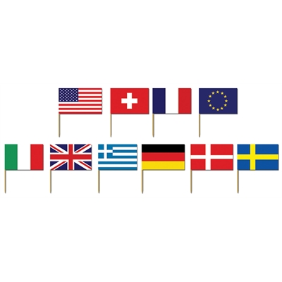 International Flag Picks (50)