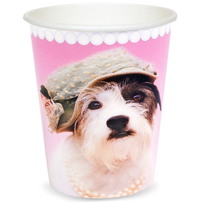 Glamour Dogs 9 oz. Paper Cups (8)