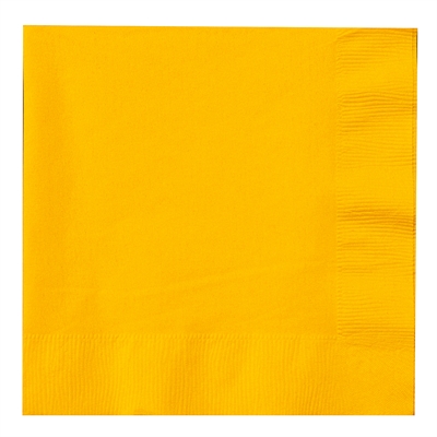 Yellow Lunch Napkins (50)