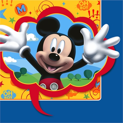 Disney Mickey Mouse Lunch Napkins (16)