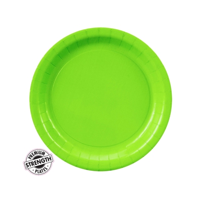Lime Green Dessert Plates (24) 