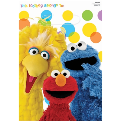 Sesame Street Party Treat Bags