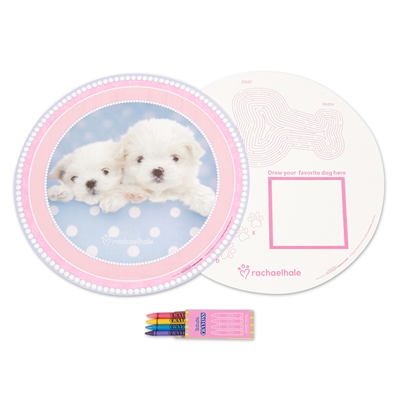 Glamour Dogs Activity Placemat Kit for 4