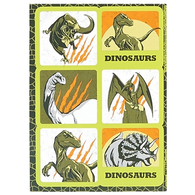 Dinosaurs Sticker Sheets (4)