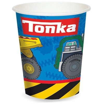 Tonka 9 oz. Paper Cups (8)