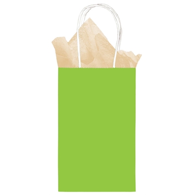Lime Green Paper Treat Bag (1)