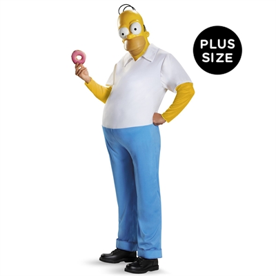 The Simpsons: Homer Deluxe Adult Costume