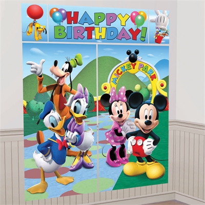 Disney Mickey Mouse Scene Setter Decoration Set