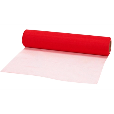 Red Tulle Roll (12''H)