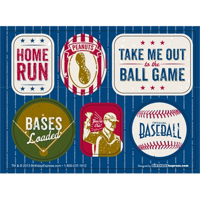 Baseball Time Sticker Sheets