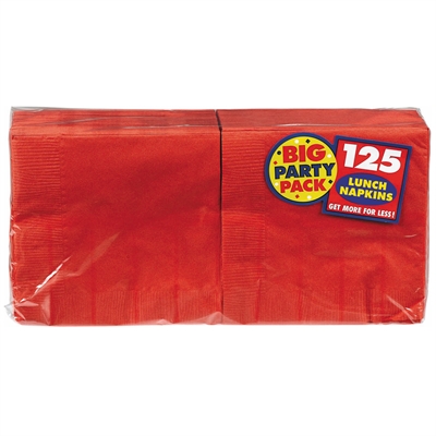 Apple Red Lunch Napkins (125)