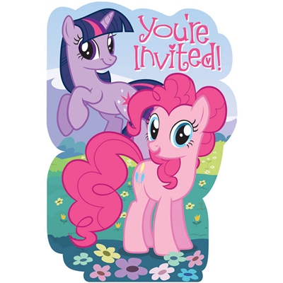 My Little Pony Friendship Magic Invitations (8)
