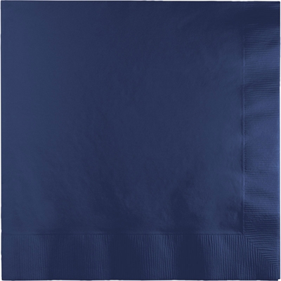 Navy Blue Lunch Napkins (50)
