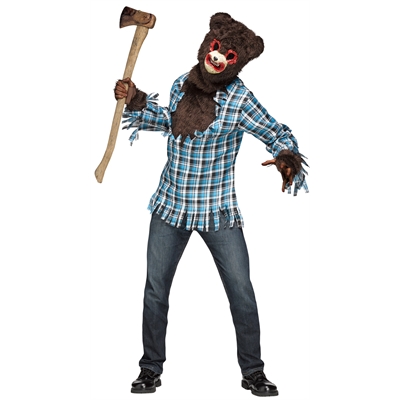 Psycho Teddy Bear Adult Costume