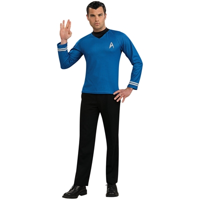 Star Trek Movie (2009) Blue Shirt Adult Costume