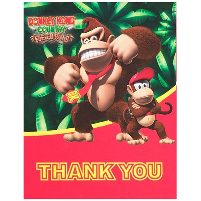 Donkey Kong Thank-You Notes (8)