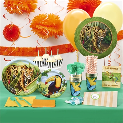 Jungle Party Super Deluxe Party Pack
