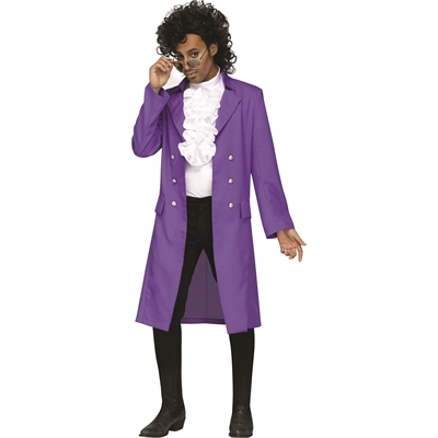 Purple Rain Plus Jacket Adult Costume