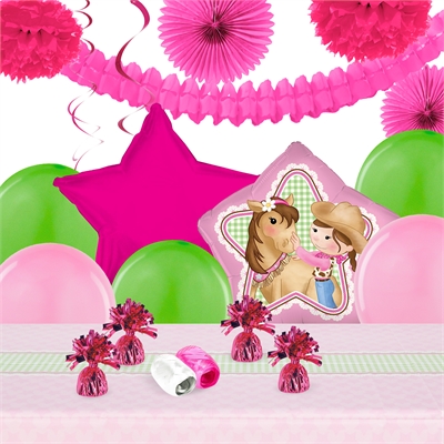 Pink Cowgirl Deco Kit