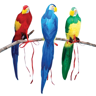 Parrot Decoration Assorted Colors