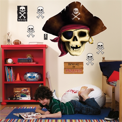 Pirates Giant Wall Decals