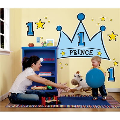 Lil' Prince 1st Giant Wall Decals