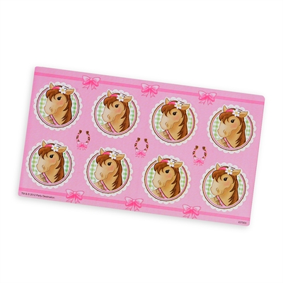 Pink Cowgirl Small Sticker Sheet