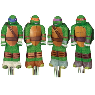 Nickelodeon Teenage Mutant Ninja Turtles Assorted Pull-String Pinata
