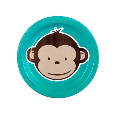 Mod Monkey Dessert Plates (8)