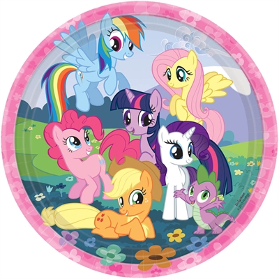 My Little Pony Friendship Magic Dinner Plates (8)