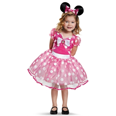 Pink Minnie Mouse Deluxe Tutu Toddler Costume