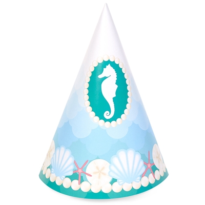 Mermaids Under the Sea Cone Hats (8)
