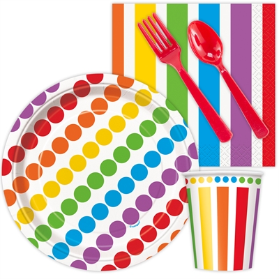 Rainbow Birthday Party Snack Party Pack