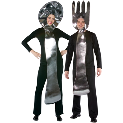 Fork and Spoon Costume Set Adult
