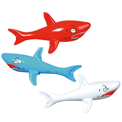 Inflatable Shark Assorted