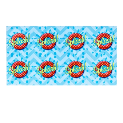 Pool Party Small Lollipop Sticker Sheet