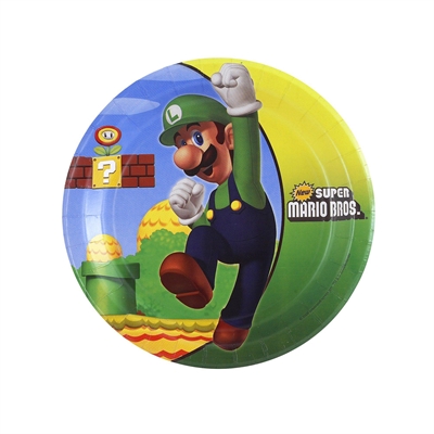 Super Mario Bros. Dessert Plates (8)