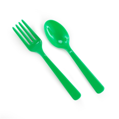 Green Forks & Spoons 