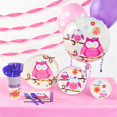 Owl Blossom Basic Party Pack