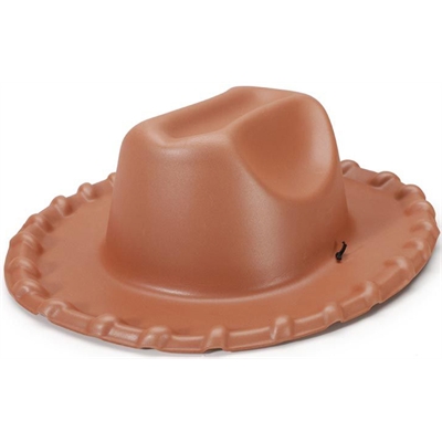 Foam Cowboy Hat Brown
