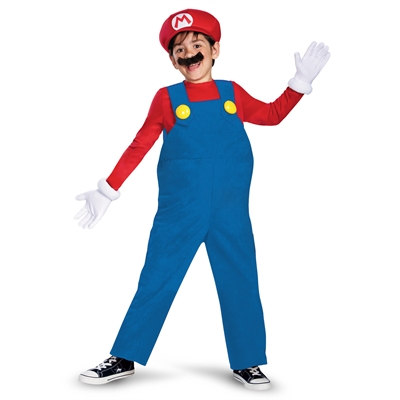 Super Mario Bros. - Mario Deluxe Toddler or Child Costume