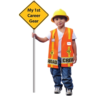 My First Career Gear - Road Crew Toddler Costume