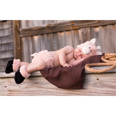 Cuddly Piglet Infant Diaper Cover Set