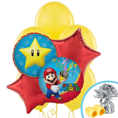 Super Mario Party Balloon Bouquet