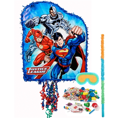 Justice League Pull-String Pinata Kit