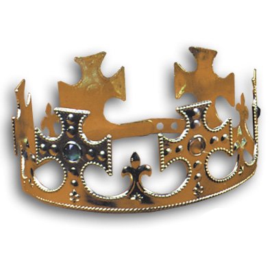 Plastic Jeweled Crown