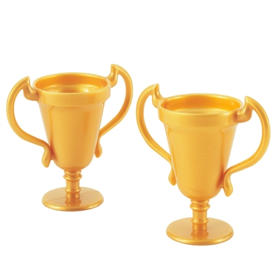 Gold Trophy Favors (8)