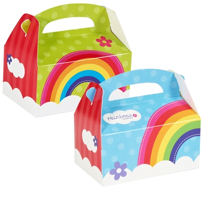 Rainbow Wishes Empty Favor Boxes